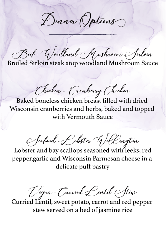 Pastel Purple Wedding Suite