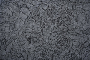 Floral Line Drawing II 48x60"