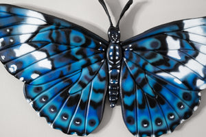 Blue Cracker Butterfly 10x20"