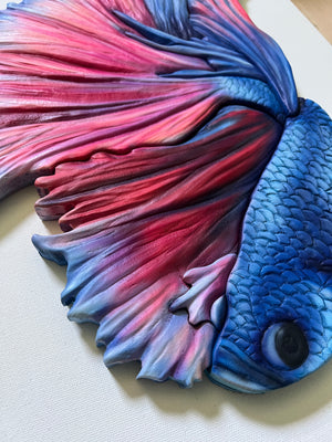 Betta Fish 13x16"