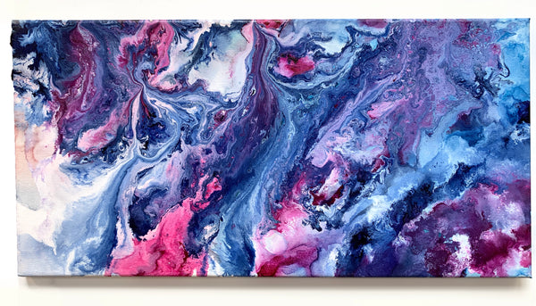 Cotton Candy Mixed Media 10x20" DISCOUNTED