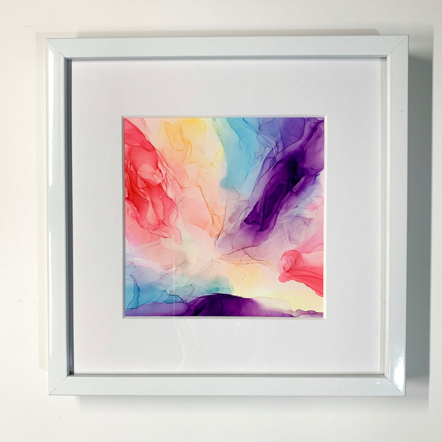 Summer Sherbet Framed Mini