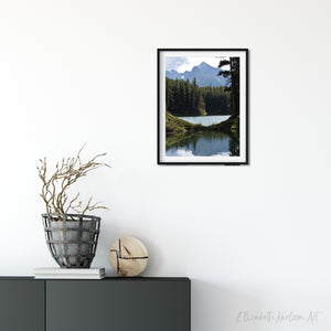 Moose Lake Reflection Print