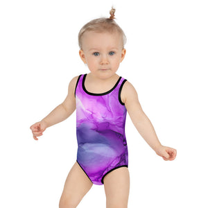 Purple Power Kids Swimsuit