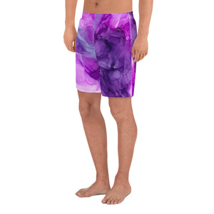 Purple Power Men's Athletic Shorts