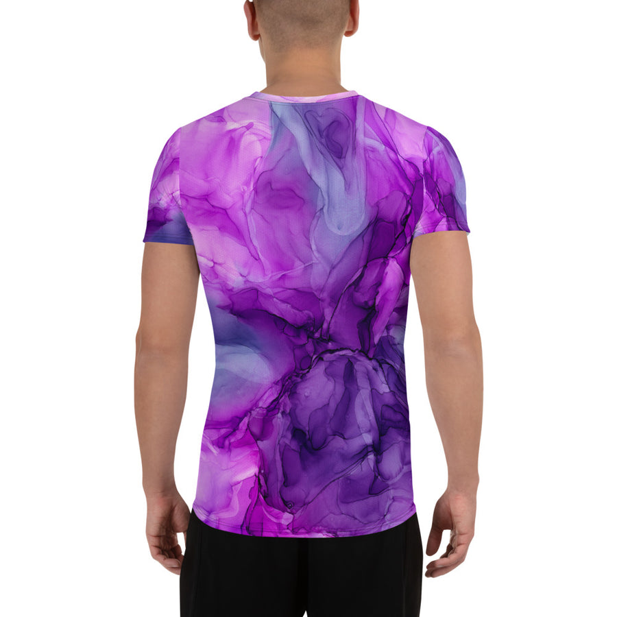 Purple Power Men's Athletic T-shirt