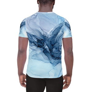 Ice Angel Men's Athletic T-shirt