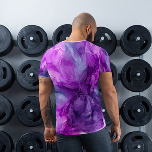 Purple Power Men's Athletic T-shirt