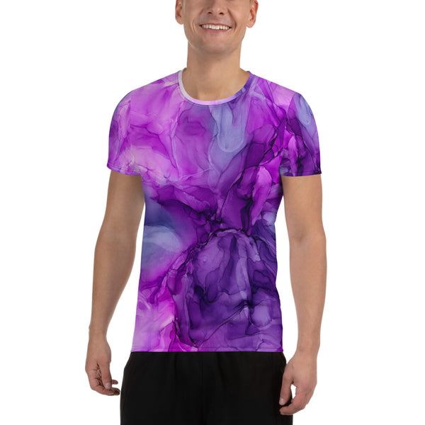 Purple Power Men's Athletic T-shirt