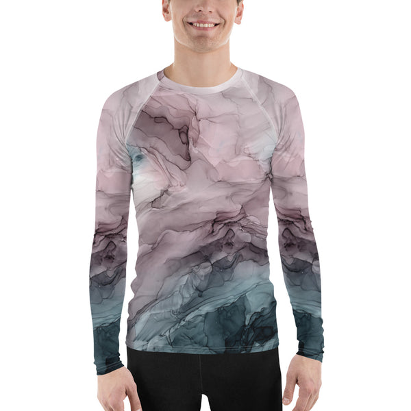 Mauve & Blue Men's SPF Long Sleeve/Rash Guard