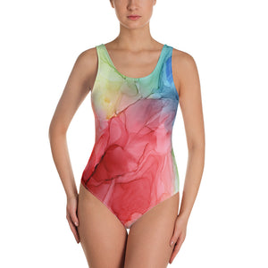 Rainbow Pop One-Piece Swimsuit
