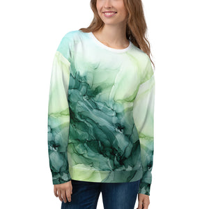 Green Botanical Unisex Crewneck Sweatshirt